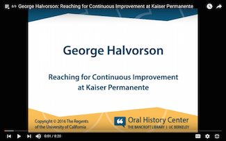 Reaching for Continuous Improvement at Kaiser Permanente Image for Reaching for Continuous Improvement at Kaiser Permanente